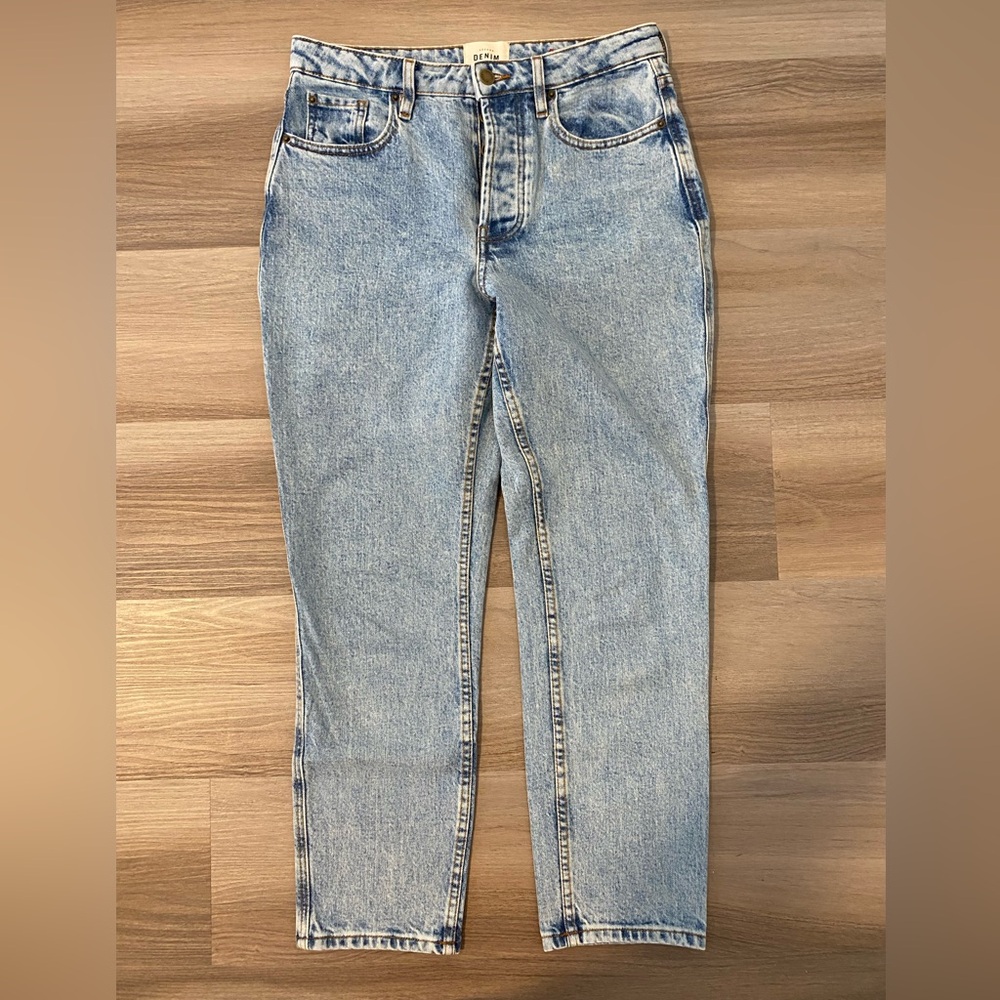 Light Blue High-Waisted Jeans